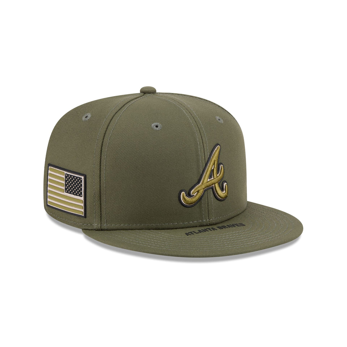 Atlanta Braves Armed Forces Day 2026 9FIFTY Snapback Hat