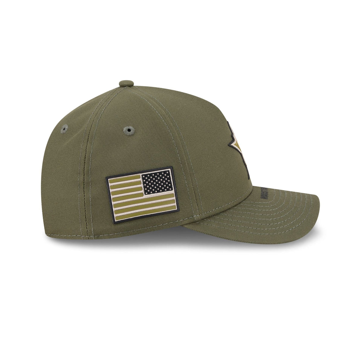 Houston Astros Armed Forces Day 2026 9FORTY M-Crown A-Frame Snapback Hat