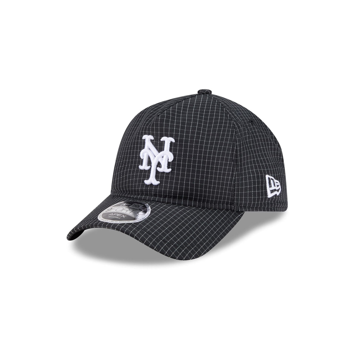 New York Mets Grid 9FORTY APEX Snapback Hat
