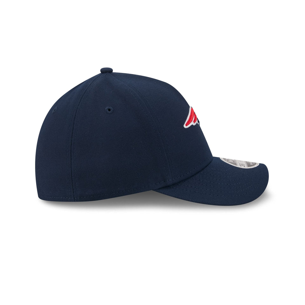 New England Patriots Poly 39THIRTY M-Crown A-Frame Stretch Fit Hat