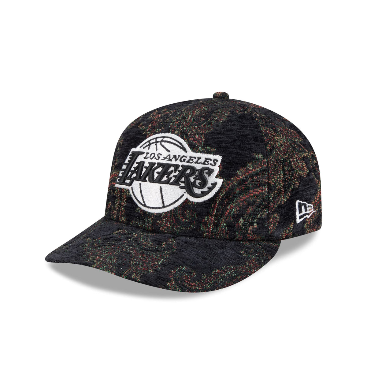 Los Angeles Lakers Three Looms Jacquard Chenille 59FIFTY Fitted Hat