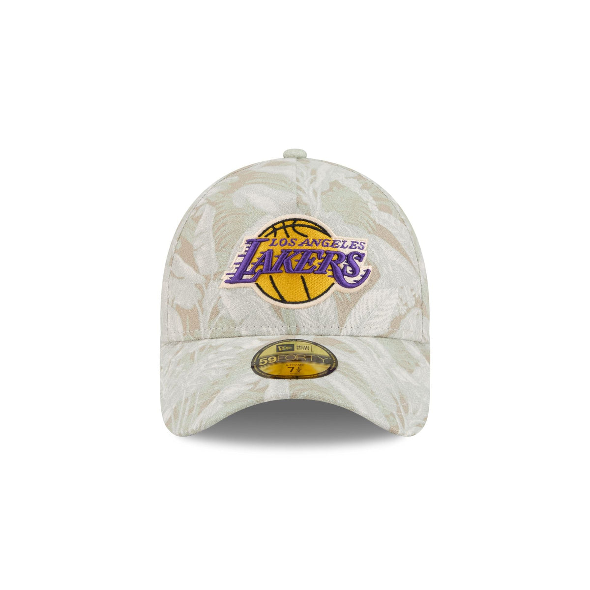 Los Angeles Lakers Three Looms Leafy Palm 59FORTY A-Frame Fitted Hat