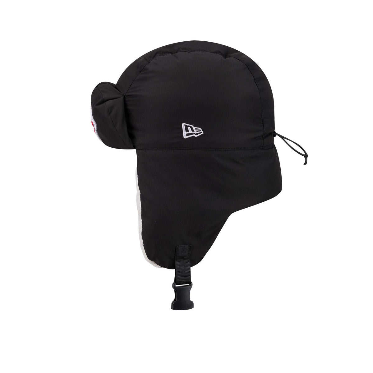 Alpha Industries x Kansas City Chiefs Black Puffer Trapper Hat