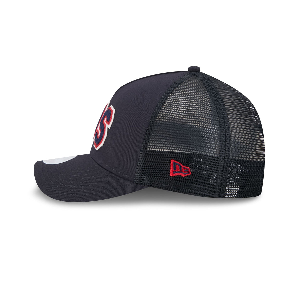 Boston Red Sox Scoreboard Women's 9FORTY M-Crown A-Frame Trucker Hat