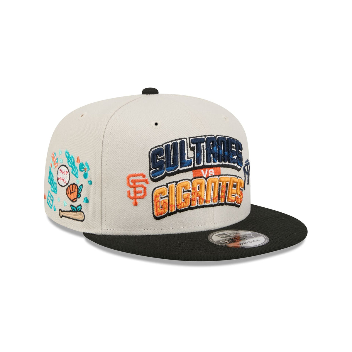 Sultanes De Monterrey vs San Francisco Giants Wordmark 9FIFTY Snapback Hat