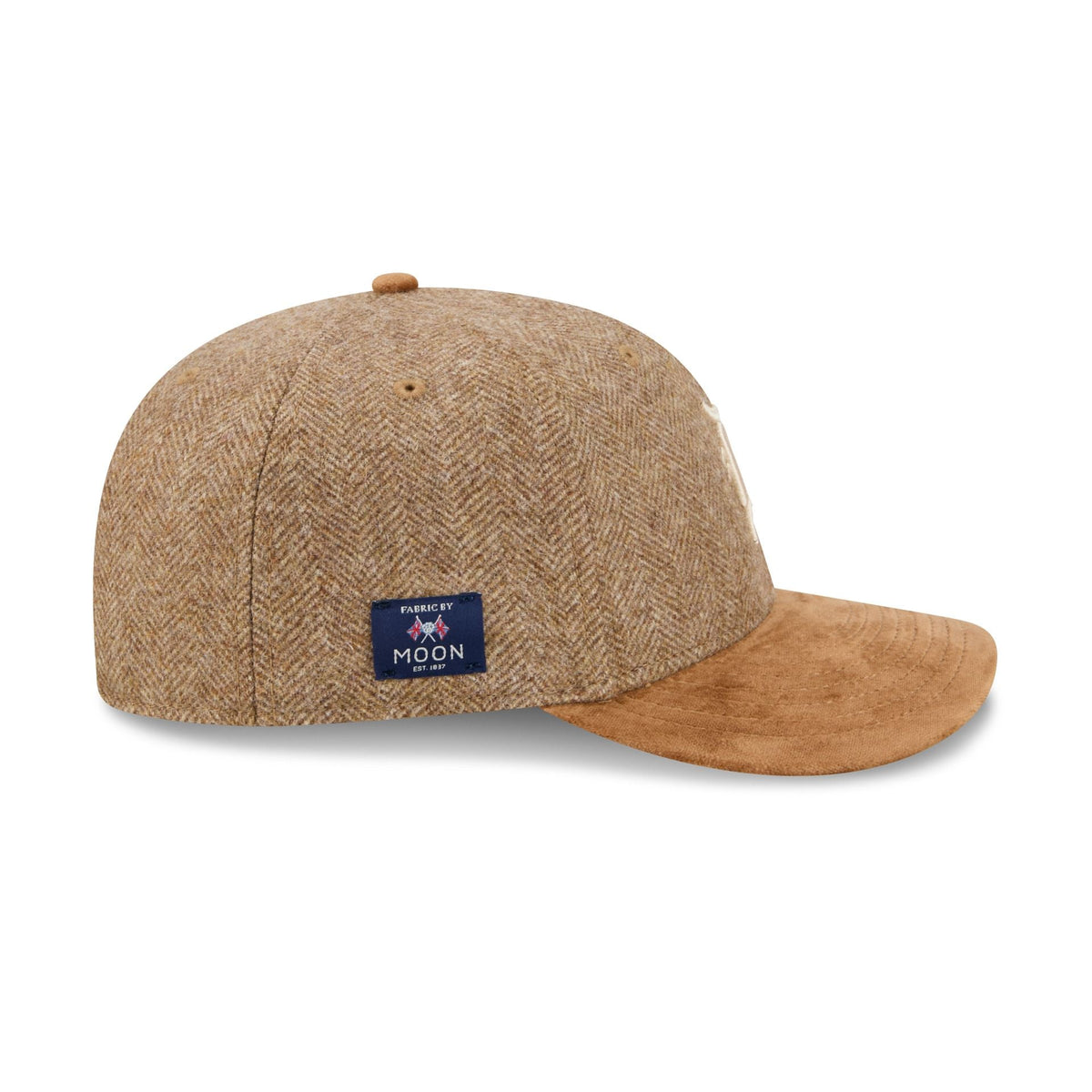 Detroit Tigers Moon Brisbane Moss Brown Visor 59FIFTY Fitted Hat