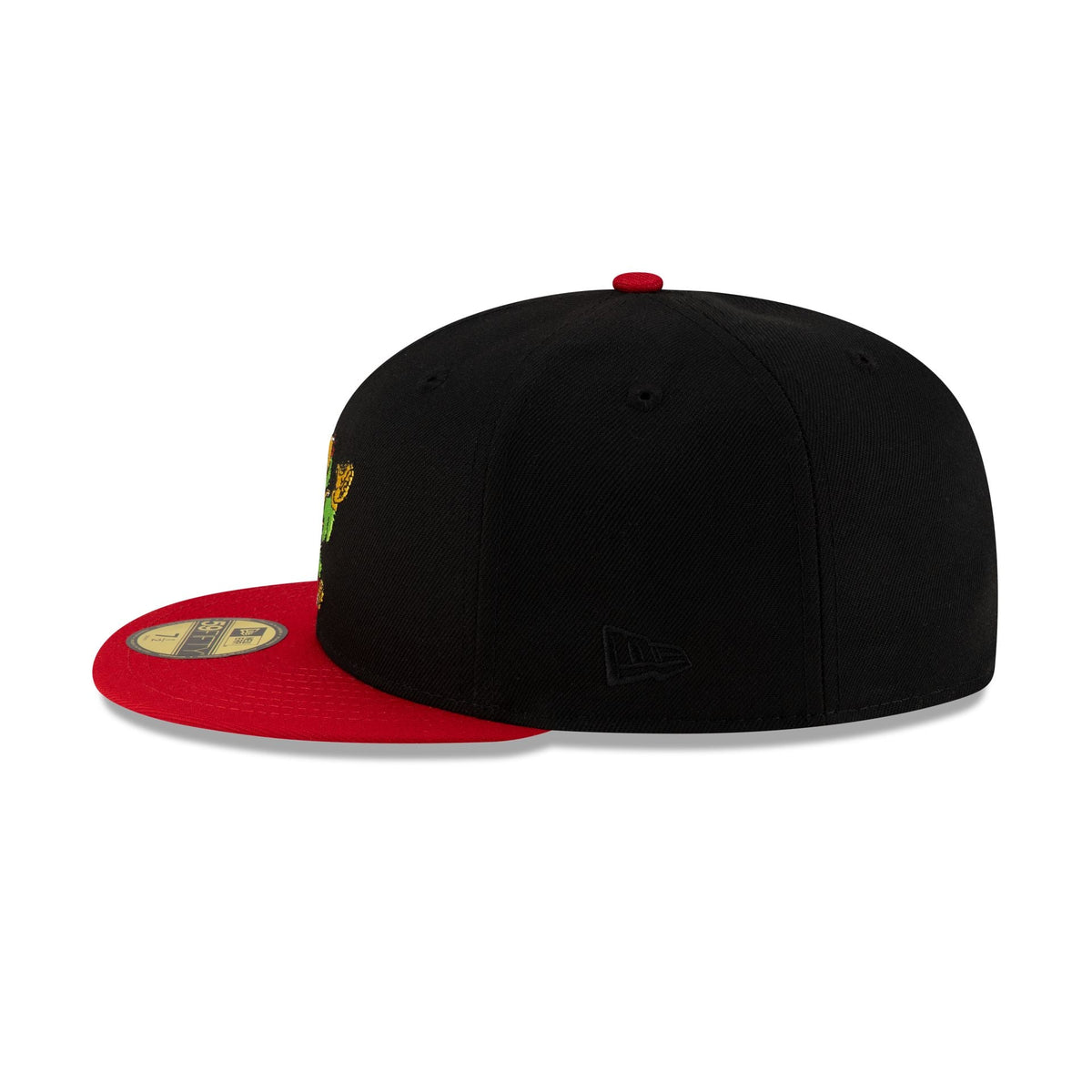 Pittsburgh Pirates Mascot Black 59FIFTY Fitted Hat