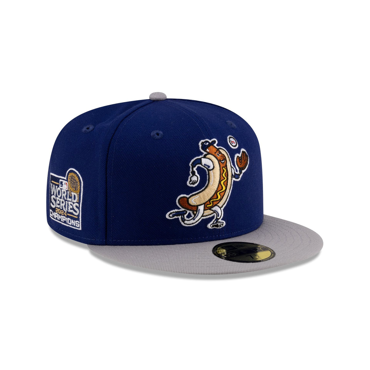 Los Angeles Dodgers Mascot Blue 59FIFTY Fitted Hat