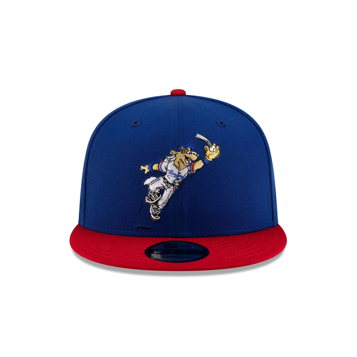 Texas Rangers Mascot Blue 9FIFTY Snapback Hat