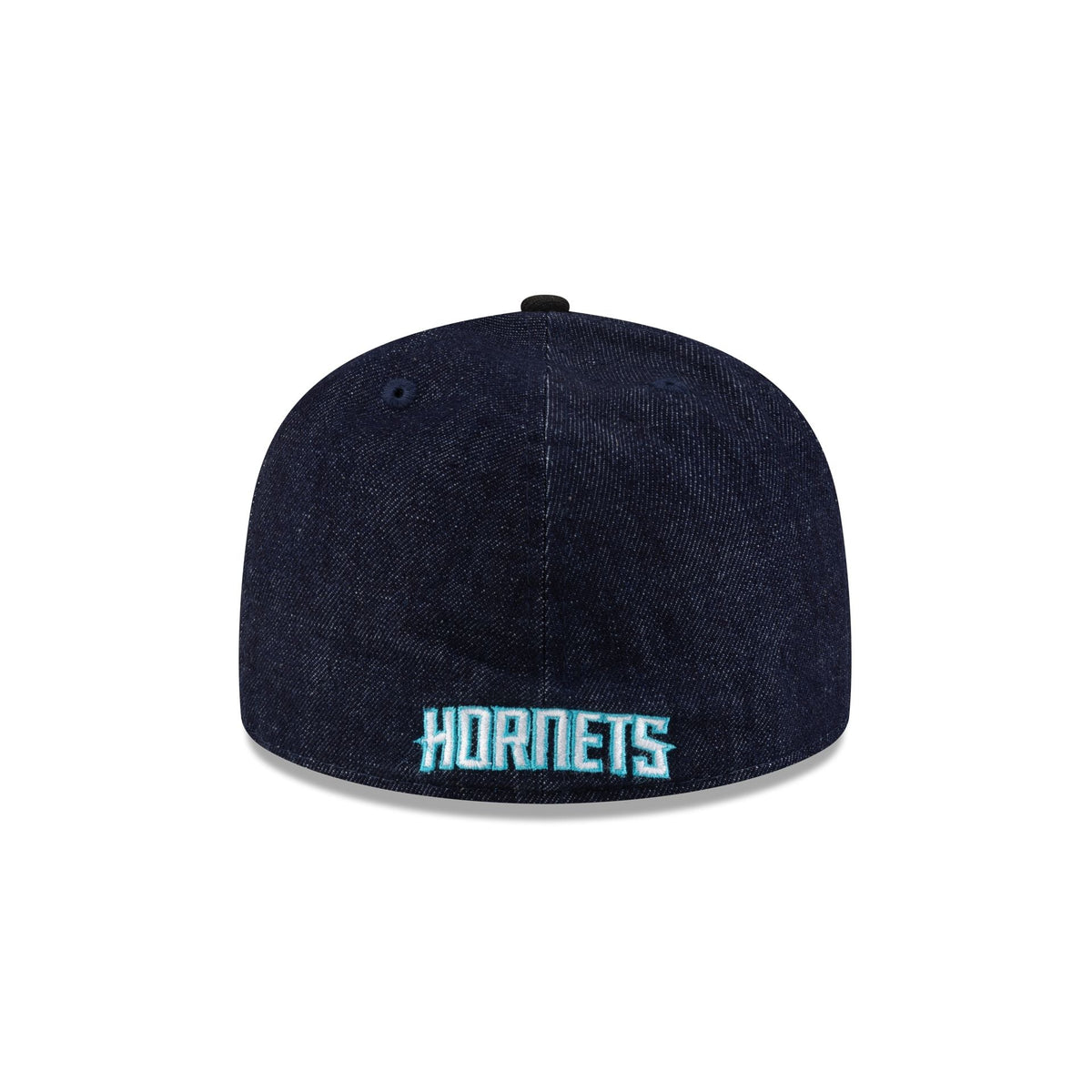 Charlotte Hornets Navy Denim 59FIFTY A-Frame Fitted Hat