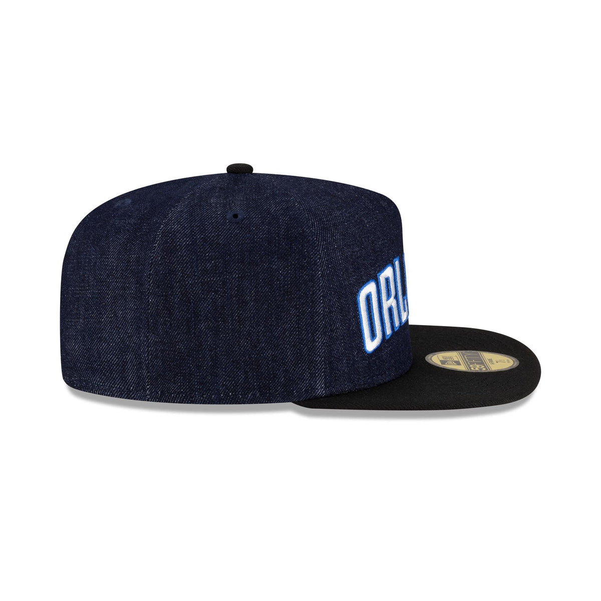 Orlando Magic Navy Denim 59FIFTY A-Frame Fitted Hat