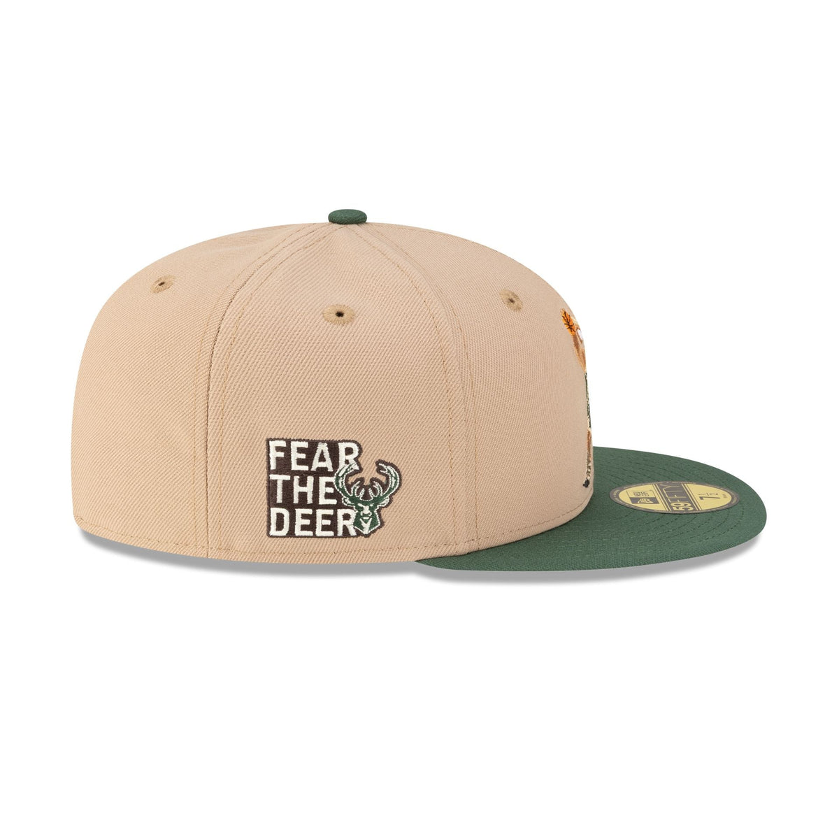 Milwaukee Bucks Mascot Camel 59FIFTY Fitted Hat