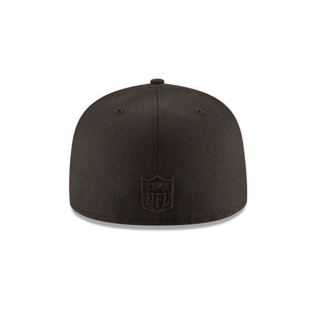 Arizona Cardinals Black On Black 59FIFTY Fitted Hat