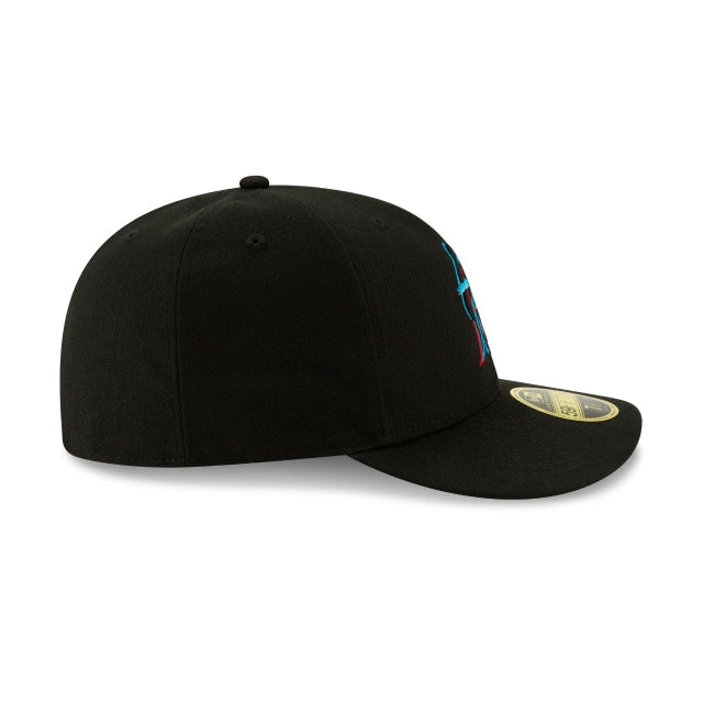 Miami Marlins Authentic Collection Low Profile 59FIFTY Fitted Hat