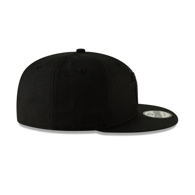 Atlanta Falcons Black On Black 9FIFTY Snapback Hat