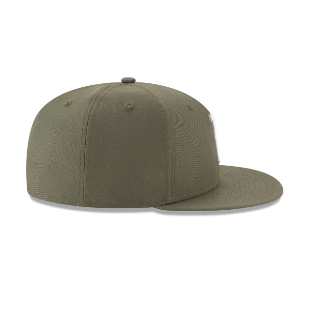 Boston Red Sox Olive 59FIFTY Fitted Hat