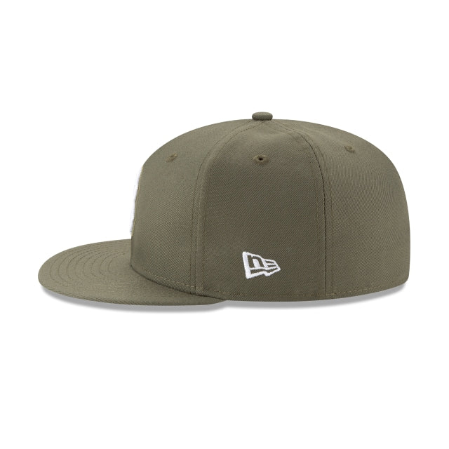 Boston Red Sox Olive 59FIFTY Fitted Hat