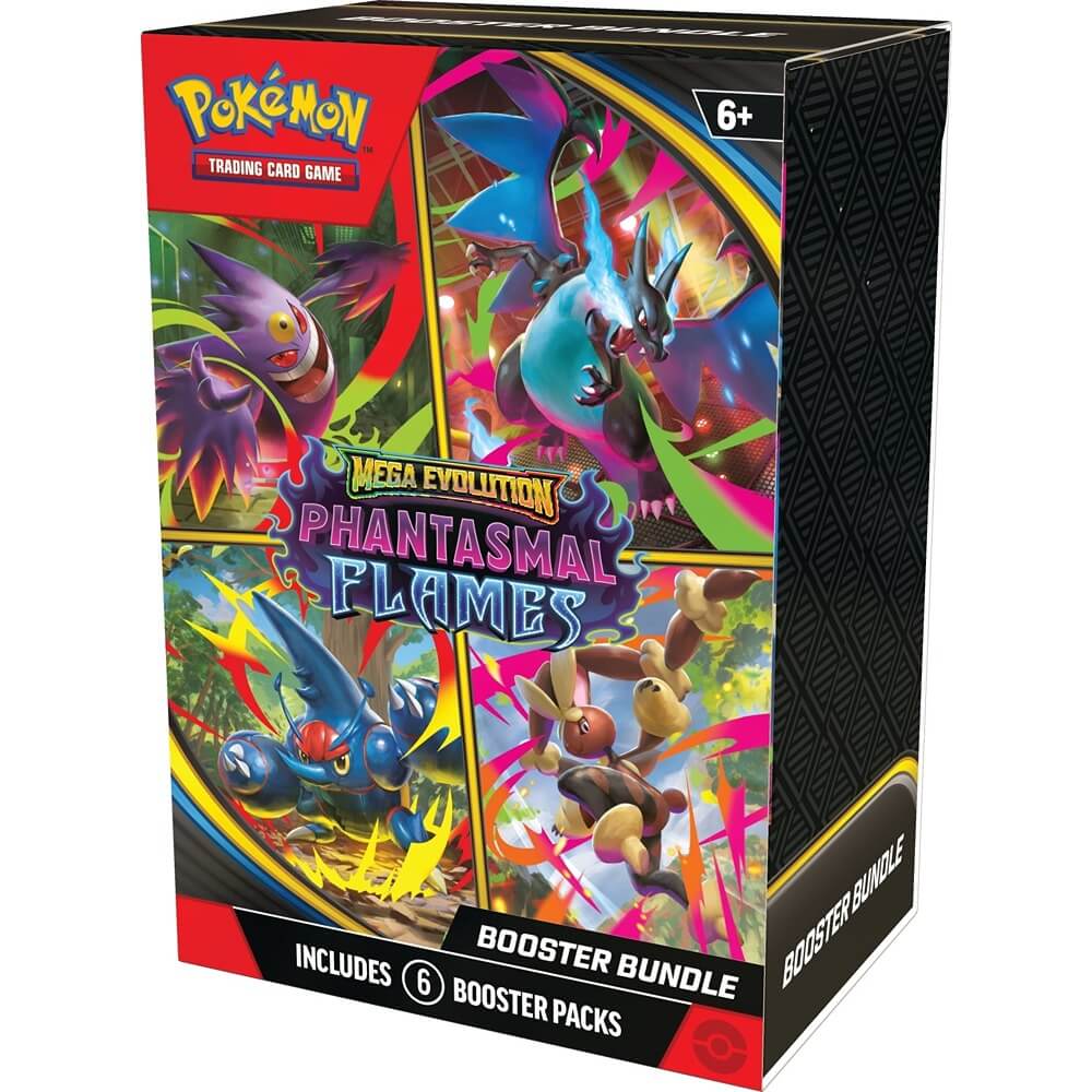 🔥2026 Christmas Gift🎄: Mega Evolution - Phantasmal Flames Booster Bundle (6)