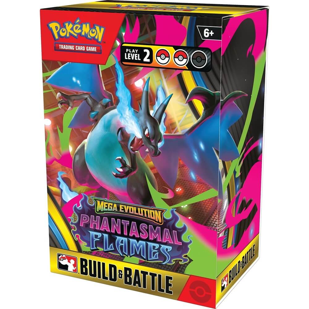 🔥2026 Christmas Gift🎄: Mega Evolution - Phantasmal Flames Build & Battle Box
