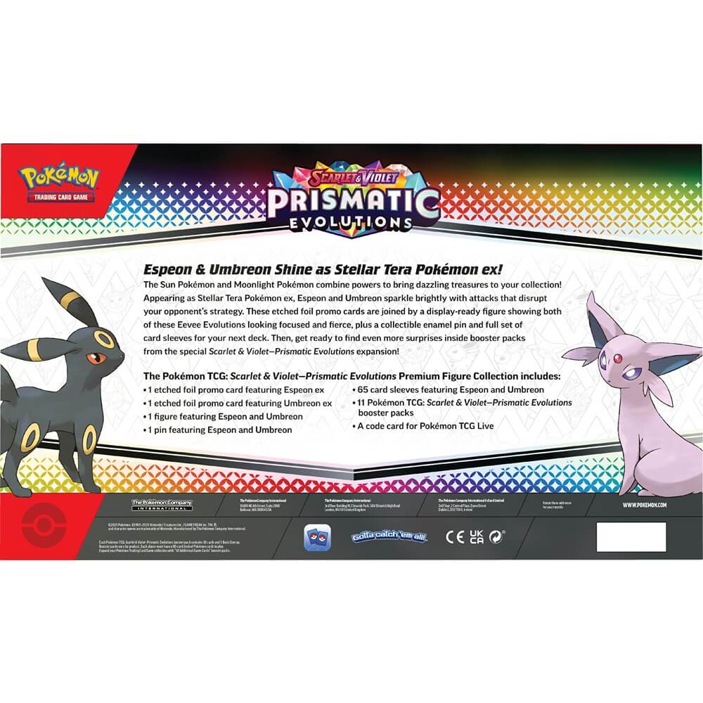 🔥2026 Christmas Gift🎄: Scarlet & Violet - Prismatic Evolutions Premium Figure Collection